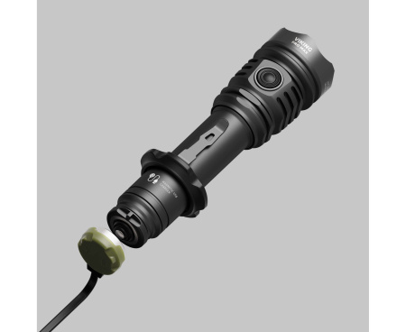 Фонарь тактический Viking Pro MAX (Black; Холодный; 5300Lm; акк21700-5000mAh)